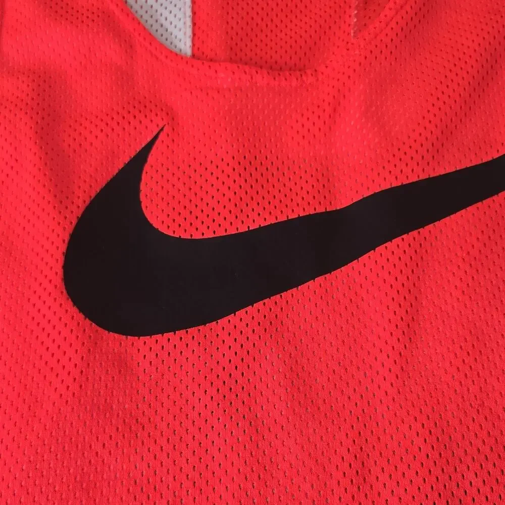 Nike‎ Mesh Colorblock Sleeveless Tank Jersey Men's 28x30 Sports Crew Neck Logo